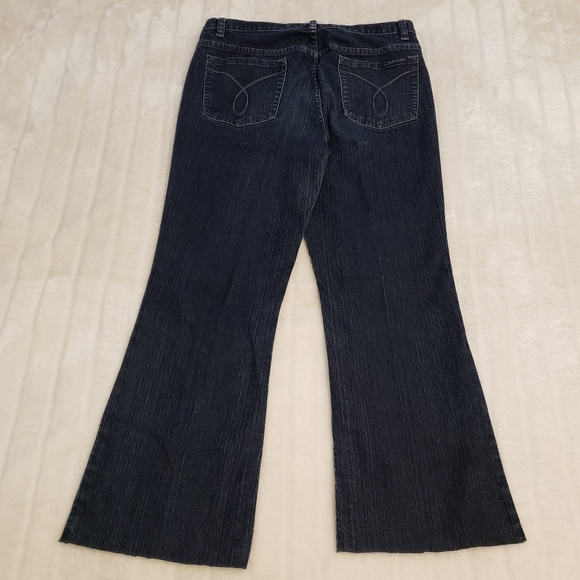 Calvin Klein Dark Wash Boot Cut Jeans - Picture 13 of 16